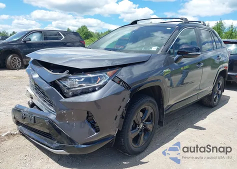 2021 Toyota Rav4 Hybrid Xse from USA, damaged, VIN 2T3E6RFV1MW025616